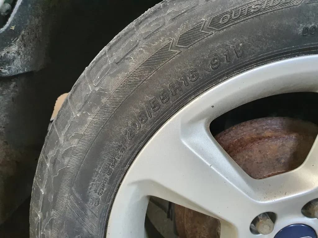 Foto des zerlegten Fahrzeugs 1