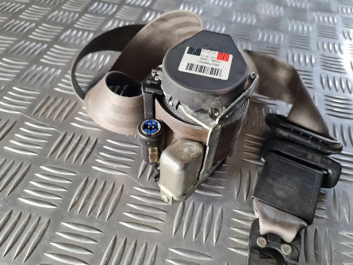 Sicherheitsgurt vorne links AUDI A6 2008 - foto 4