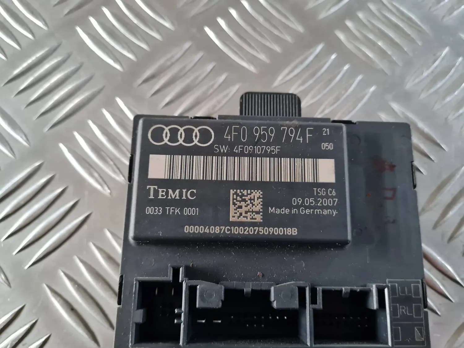 Steuergerät rechte Hintertür AUDI A6 2008 - foto 2