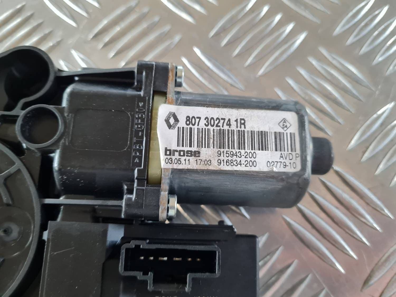 Motor für elektrische Fensterheber RENAULT SCENIC III 2011 - foto 3